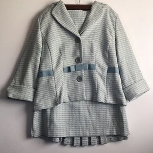 Courtenay Tweed Skirt Suit Set